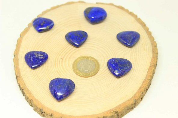 Lapis Taşı Kalp Şekilli Küçük Boy (6-8gr) ürün görseli 1