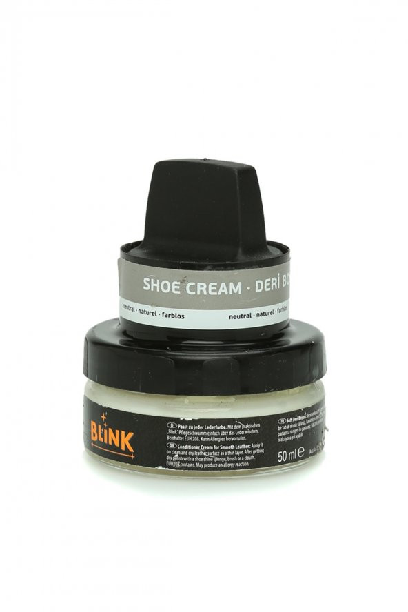 Blınk Shoe Cream Natural Renk Deri Boyası ürün görseli 1