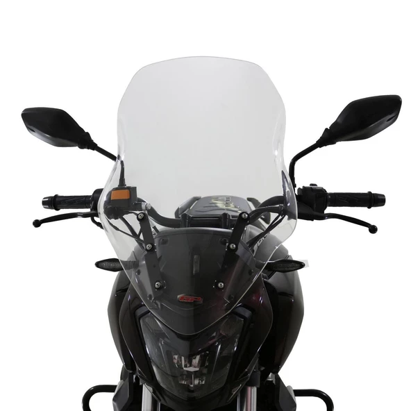 GP Kompozit Bajaj Dominar 250 / 400 2017-2024 Uyumlu Ön Tur Camı Füme ürün görseli 1