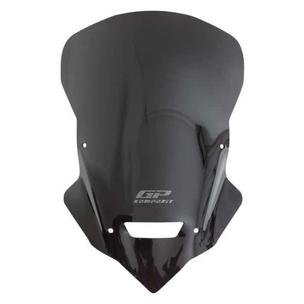 GP Kompozit Bajaj Dominar 250 / 400 2017-2024 Uyumlu Ön Cam Siyah ürün görseli 1