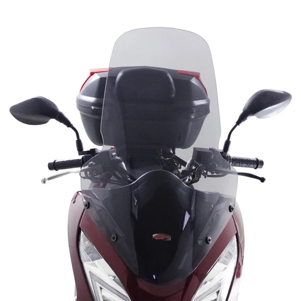GP Kompozit Honda PCX 125 / 150 2014-2017 Uyumlu Ön Tur Cam Şeffaf ürün görseli 1