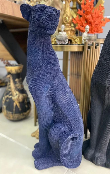 Dekoratif Puma Leopar Çita Biblo 70 cm ürün görseli 1