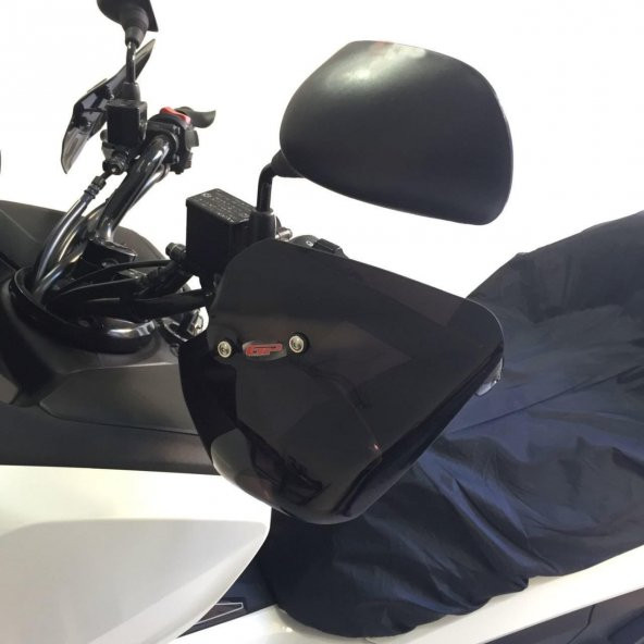 GP Kompozit Honda PCX 125 / 150 2014-2017 Uyumlu Elcik Koruma Füme ürün görseli 1