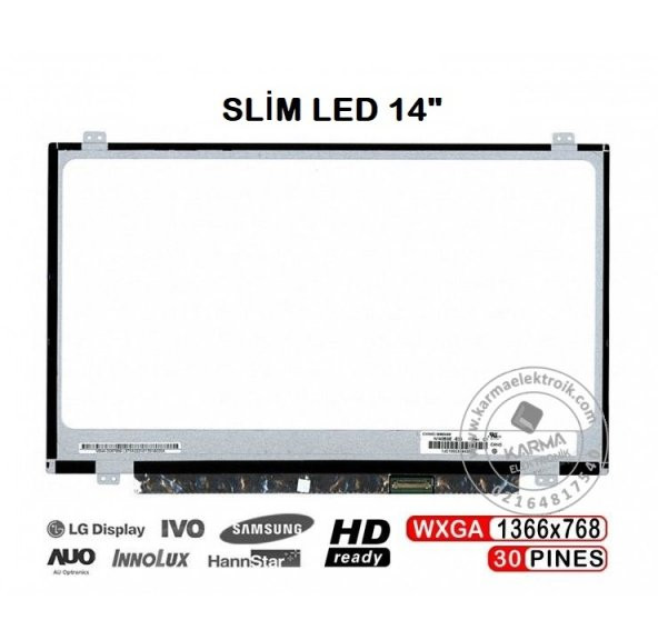 Casper Nirvana CN TKP-2840A Lcd Ekran, Panel (14") np-kr70141-179925 - Resim 3