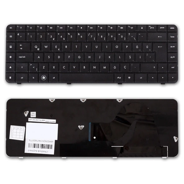 Hp G62-b38ST G62-b38ET Notebook Klavyesi (Siyah TR) - Resim 2