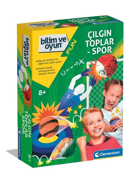 Clementoni Bilim ve Oyun Çılgın Toplar Spor 64323 ürün görseli 1
