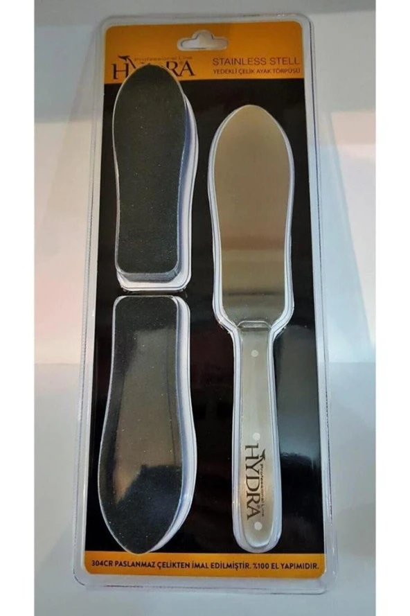 Hydra Çelik Ayak Törpüsü HD-2220 + 50 Yedek - Resim 2