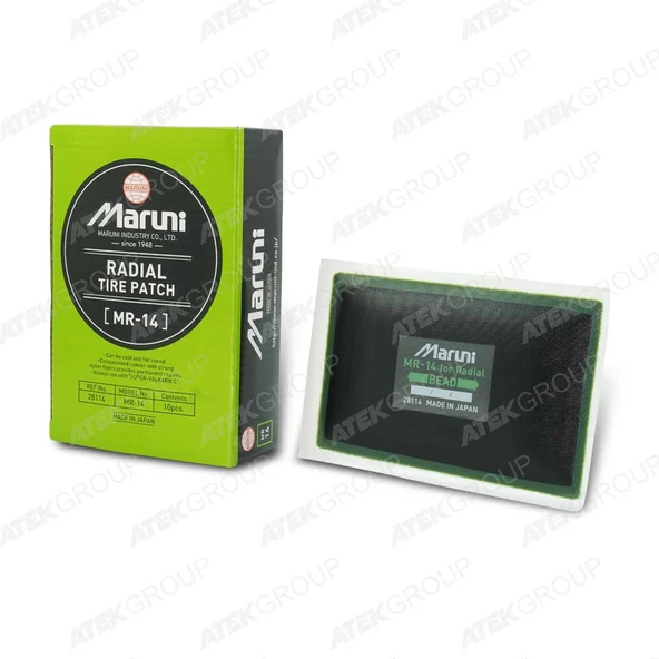 Maruni MR-14 Dış Lastik Yaması 82x130mm 1 Kutu ürün görseli 1