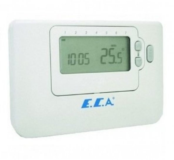 Eca Cmt707 Tpı Kontrollü Programlanabilir On/Off Kablolu Oda Termostatı ürün görseli 1