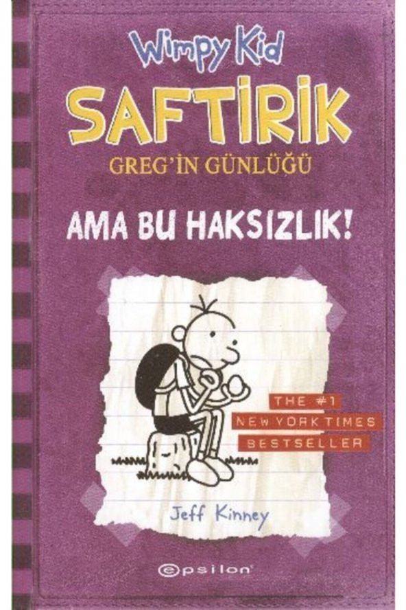 Saftirik Gregİn Günlüğü 5 - Ama Bu Haksızlık! - Jeff Kinney / ürün görseli 1