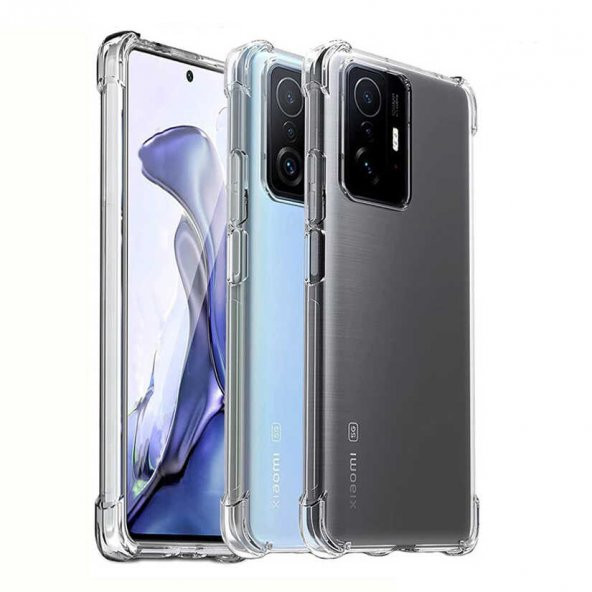 Poco M4 Pro 5G Kılıf Olex TPU Antishock Şeffaf Silikon Kılıf ürün görseli 1