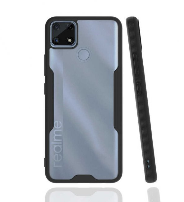Realme C25S Kılıf Platin Kamera Korumalı Silikon Kılıf ürün görseli 1