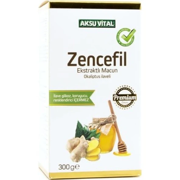 Aksu Vital Zencefil Ekstraktlı Macun_Okaliptus İlaveli 300gr ürün görseli 1