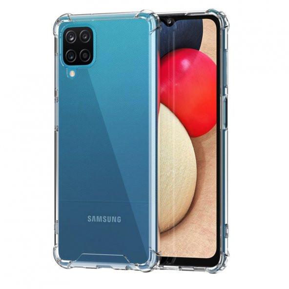 Samsung M12 Kılıf Olex TPU Antishock Şeffaf Silikon Kılıf ürün görseli 1