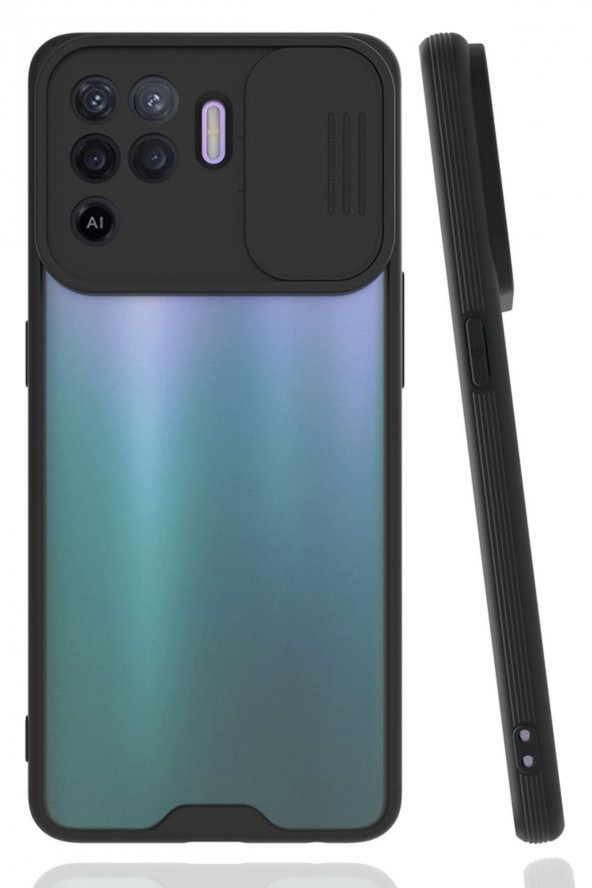 Oppo Reno 5 Lite Kılıf Platin Kamera Korumalı Silikon Kılıf ürün görseli 1