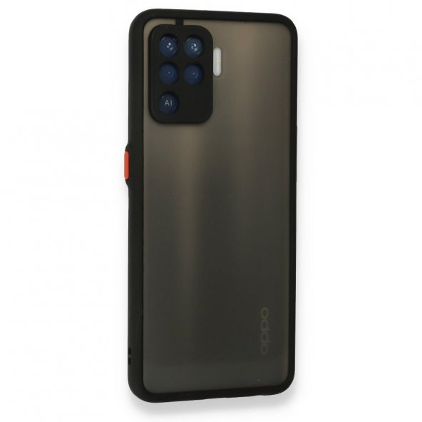Oppo Reno 5 Lite Kılıf Montreal Arkası Buzlu Silikon Kılıf ürün görseli 1