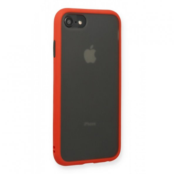 Apple iPhone 7 Kılıf Montreal Buzlu Kamera Korumalı Silikon Kılıf ürün görseli 1