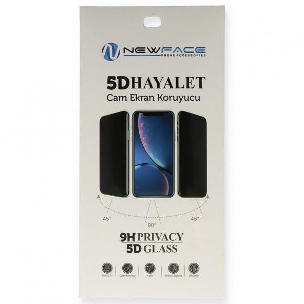 Realme C2 Hayalet Cam Ekran Koruyucu 5D ürün görseli 1