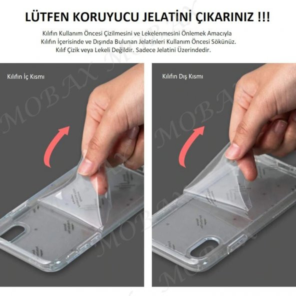 Xiaomi Redmi Note 8 Pro Kılıf Antishock Sert Şeffaf Silikon - Resim 4
