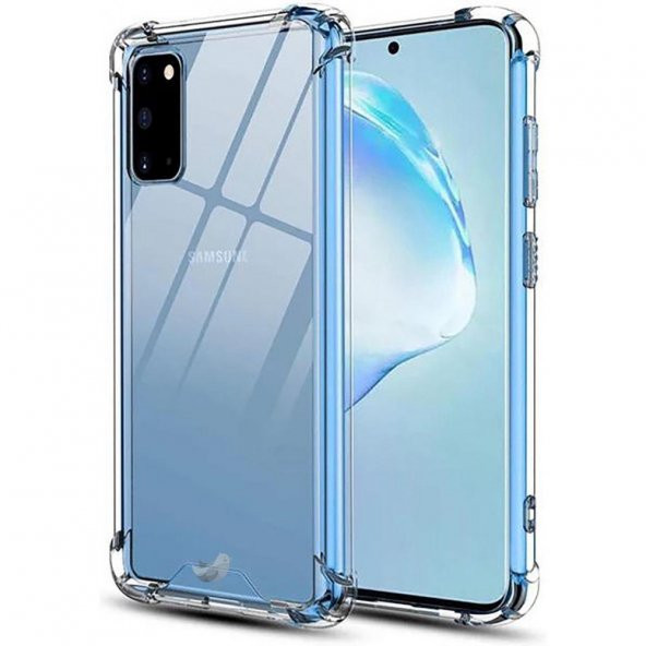 Samsung Galaxy A51 Kılıf Antishock Darbe Emici Şeffaf Silikon ürün görseli 1