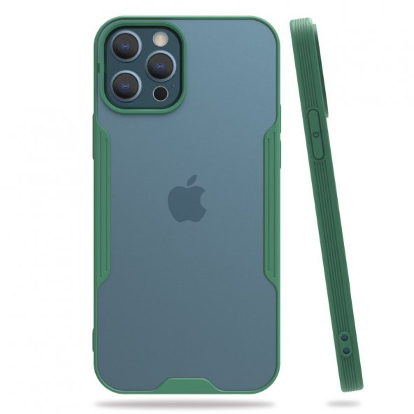 Apple iPhone 12 Pro Max Kılıf Platin Tam Koruma Şık Silikon Kapak ürün görseli 1