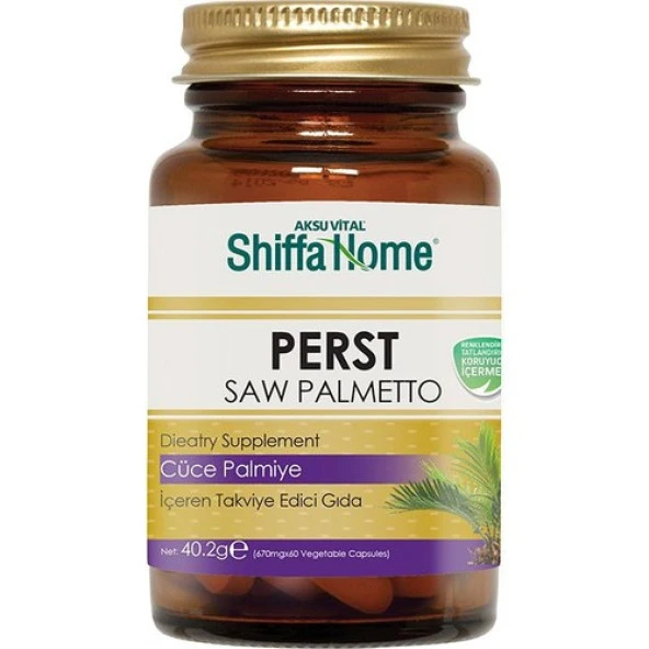 Shiffa Home Prs (Perst) Saw Palmetto 60 Kapsül 670 Mg ürün görseli 1
