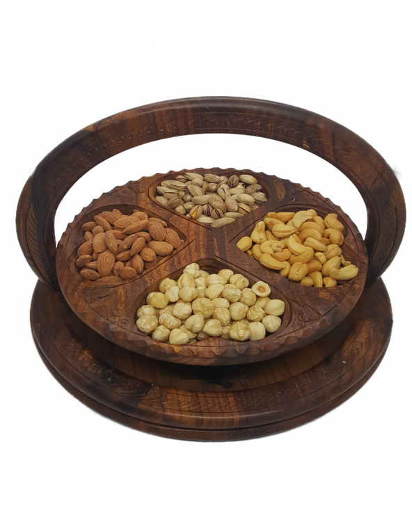4'lü Karışık Kuruyemiş ( Antep Fıstığı + Fındık + Badem + Kaju ) 4000 Gram ürün görseli 1