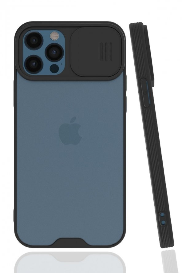 Apple iPhone 12 Pro Max Uyumlu Kamera Korumalı Lensli Silikon ürün görseli 1