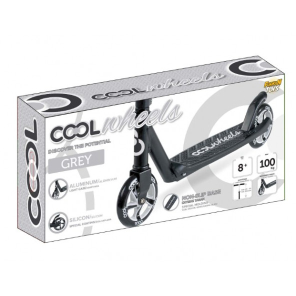 Cool Wheels 2 Tekerli Scooter 8 + Yaş / Gri - Resim 2