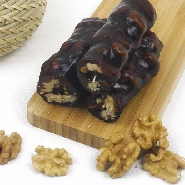 Dilşeker Pekmezli Kelebek Cevizli Sucuk 1000 Gram ürün görseli 1