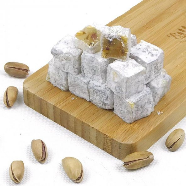 Çifte Kavrulmuş Antep Fıstıklı Lokum 1000 Gram ürün görseli 1