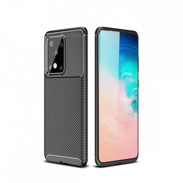 Samsung Galaxy S20 Ultra Kılıf Focus Karbon ürün görseli 1