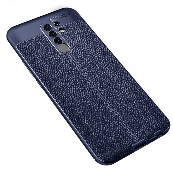 Xiaomi Redmi 9 Kılıf Focus Derili Kamera Korumalı Kılıf ürün görseli 1