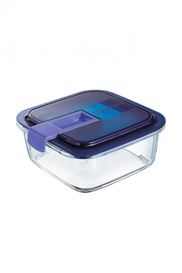 Aryıldız Luminarc Temp Easy Box Kare 76 cc Mavi Kapak ürün görseli 1