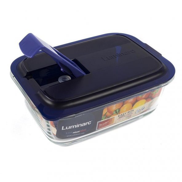 Aryıldız Luminarc Dikdörtgen Cam Saklama Kabı 82CL 19X13X7CM ürün görseli 1