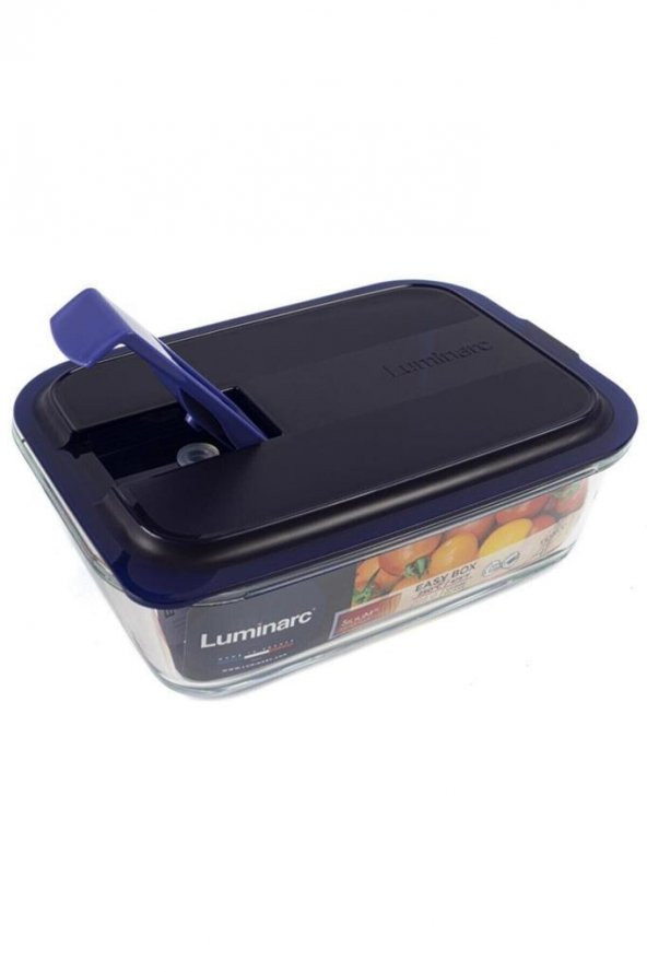 Aryıldız Luminarc Dikdörtgen Cam Saklama Kabı 122cl 21x15x7cm ürün görseli 1