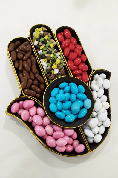 Badem Şekeri Renkli Draje 6 Çeşit - 1,5 Kg ürün görseli 1