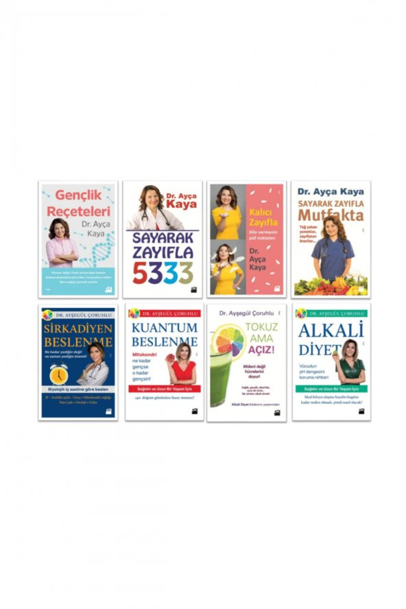 Diyet Seti 8 Kitap - Ayça Kaya - Ayşegül Çoruhlu ürün görseli 1