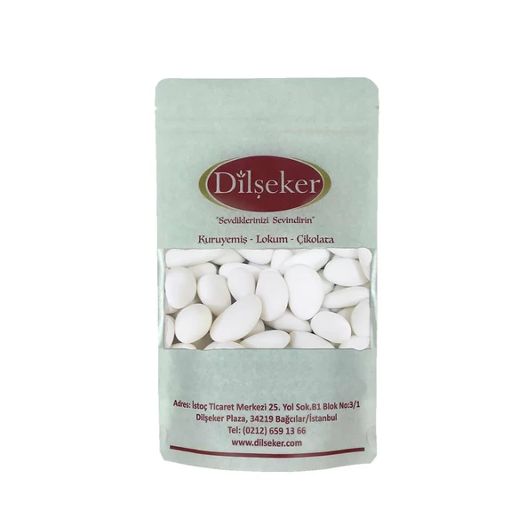 Dilşeker Beyaz Badem Şekeri 500 Gram - Resim 2