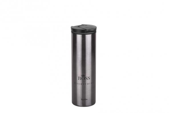 TANTİTONİ FÜME BOSS YAZILI KAHVE BARDAĞI 440ML ürün görseli 1