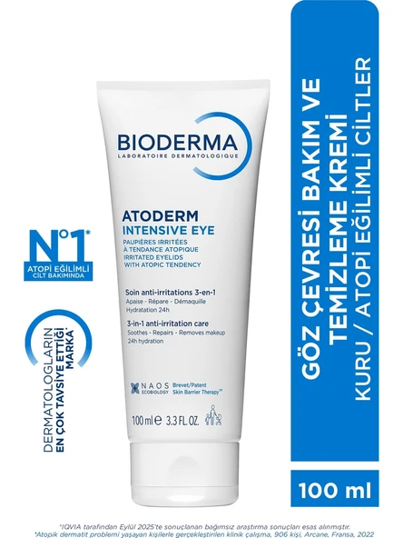 Bioderma Atoderm Intensive Eye Cream 100 ml ürün görseli 1