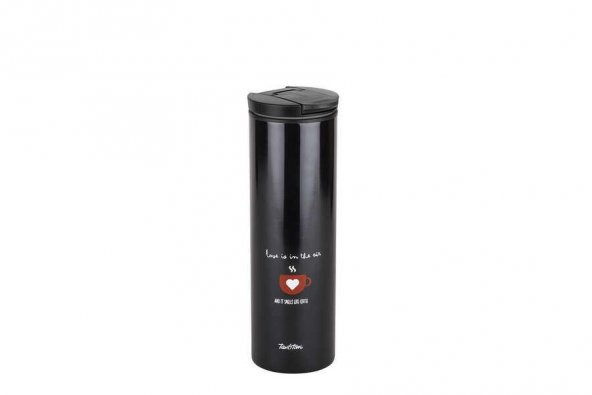 TANTİTONİ LACİVERT AIR YAZILI KAHVE BARDAĞI 440ML ürün görseli 1