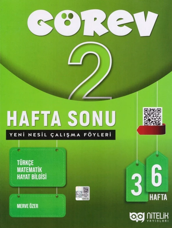 NİTELİK 2.SINIF GÖREV HAFTA SONU ÇALIŞMA FÖYLERİ ürün görseli 1