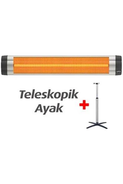 Ufo Star S/24 2400 W Infrared Isıtıcı+ayak ürün görseli 1