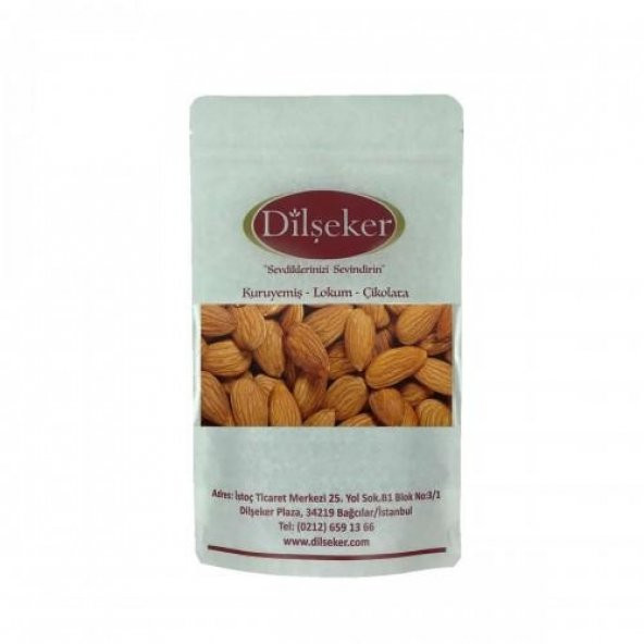 Dilşeker Çiğ Badem 1000 Gram Kuruyemiş ürün görseli 1