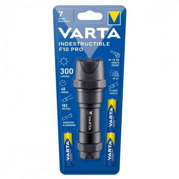 Varta 18710 Indestructible F10 Pro Pilli El Feneri ürün görseli 1