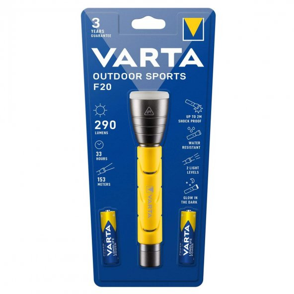 Varta 18628 Outdoor Sports F20 El Feneri ürün görseli 1
