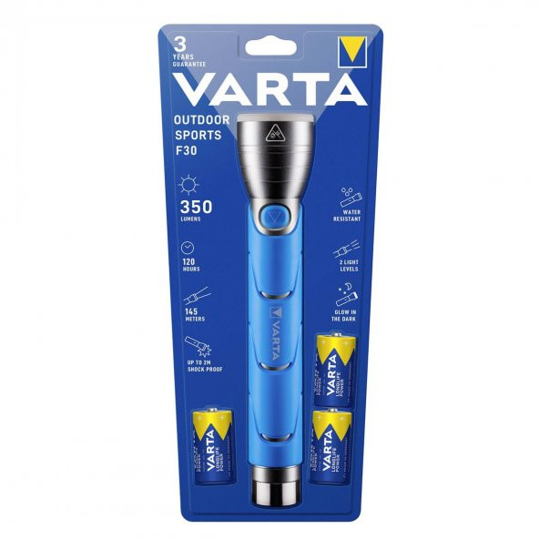 Varta 18629 Outdoor Sports Pilli El Feneri ürün görseli 1