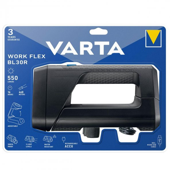 Varta 18684 Work Flex El Feneri ürün görseli 1