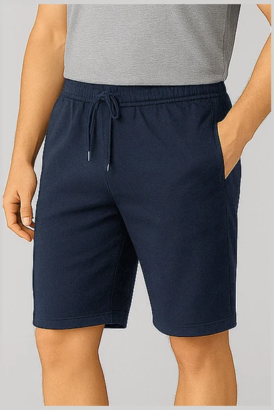 UNISEX LACİVERT ŞORT ürün görseli 1